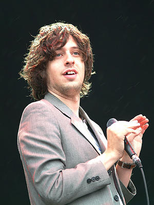 Adam Green with a missing tooth